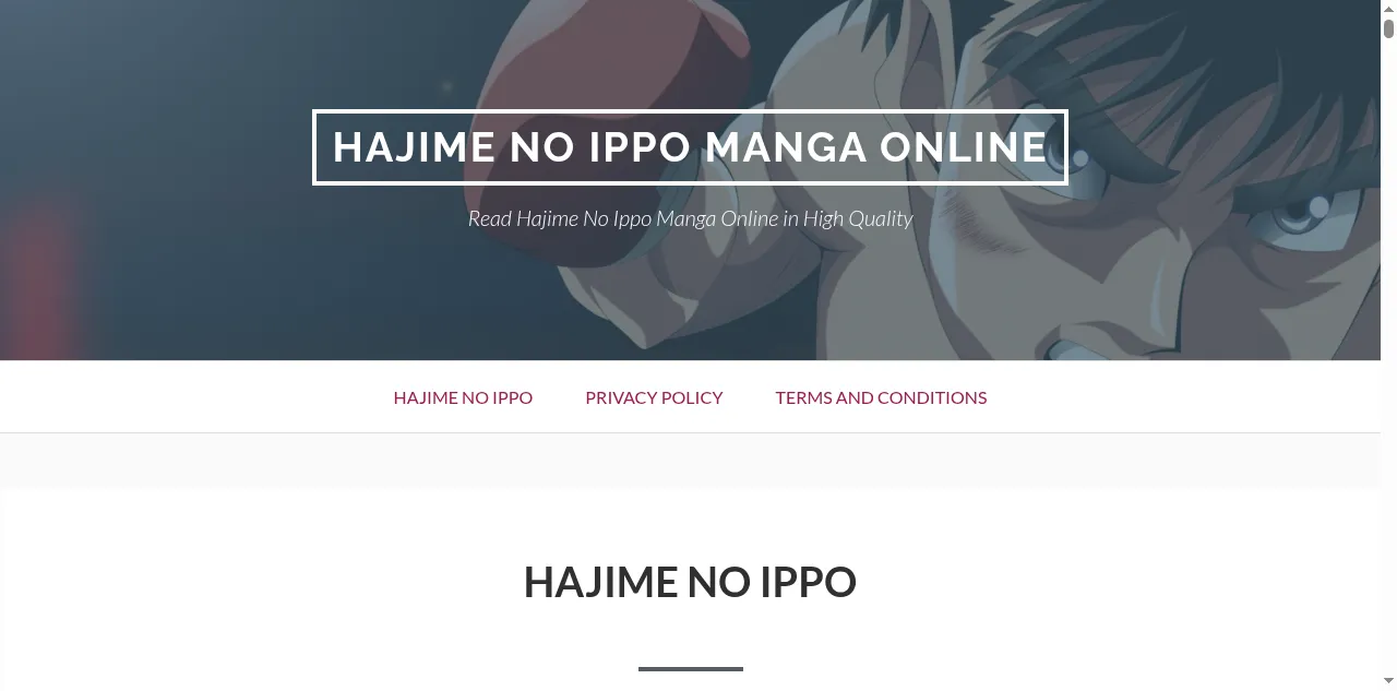 Preview of hajime-noippo.com