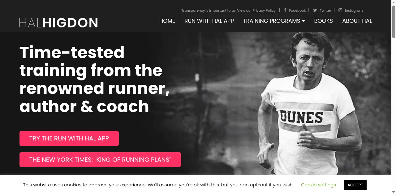 Preview of halhigdon.com