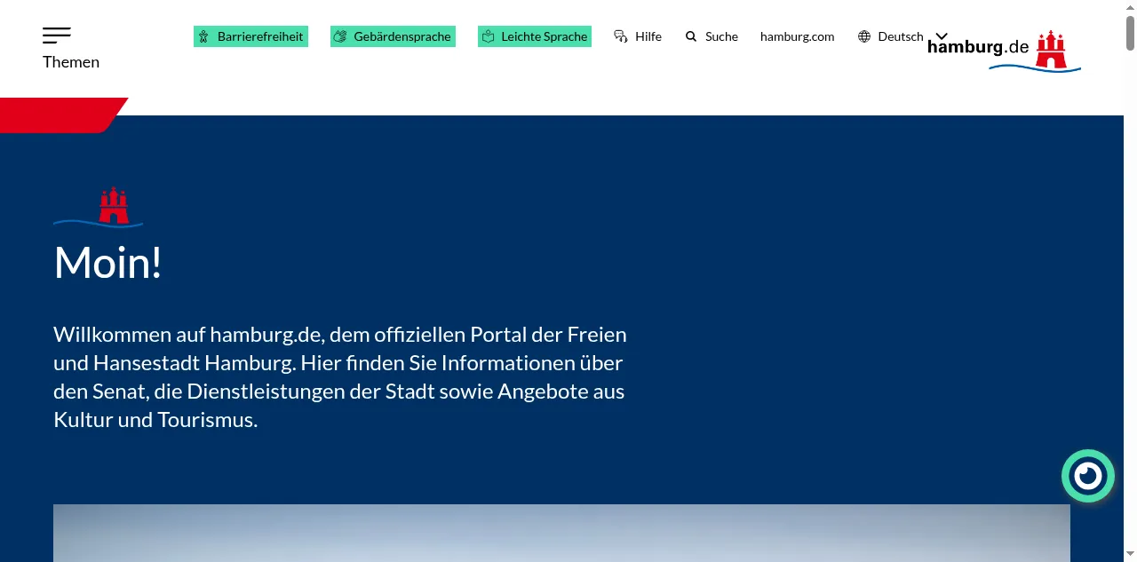 Preview of hamburg.de
