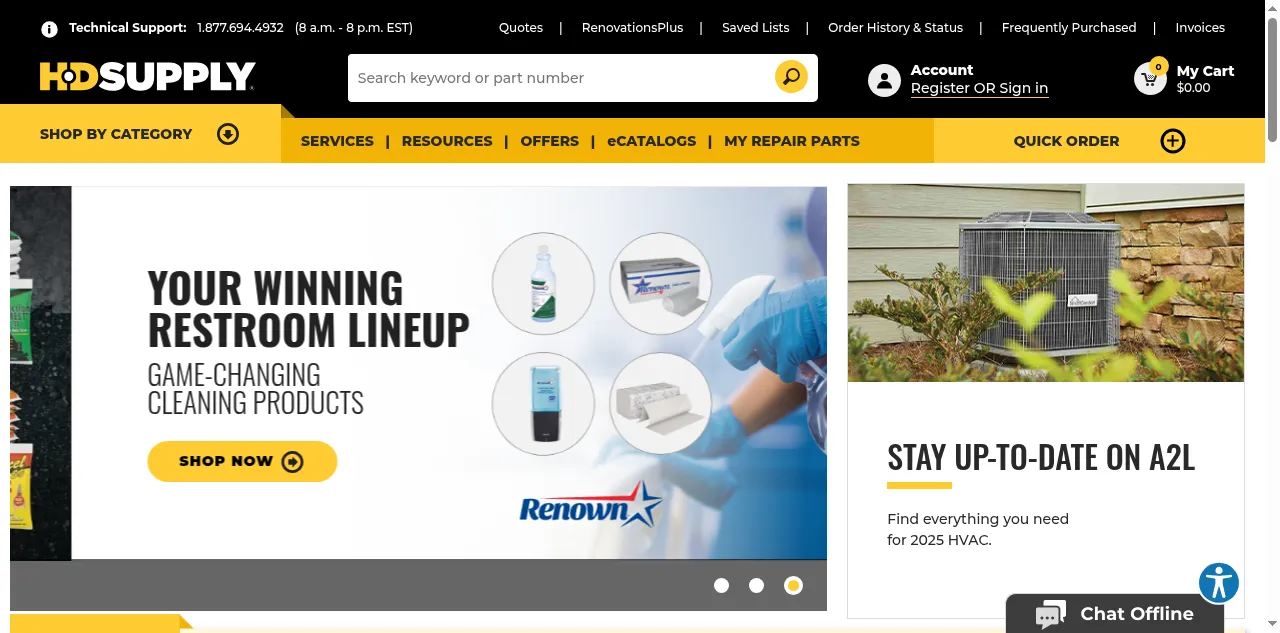 Preview of hdsupplysolutions.com
