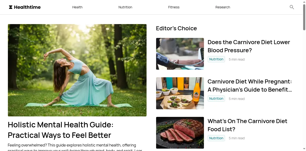 Preview of health-time.com