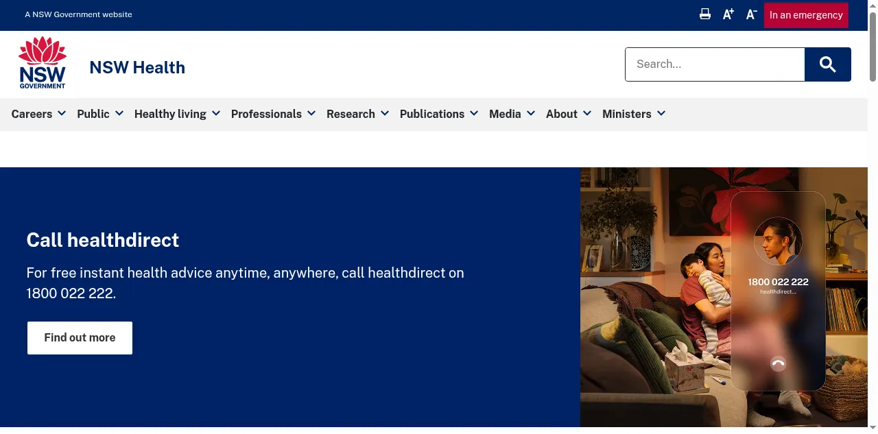 Preview of health.nsw.gov.au