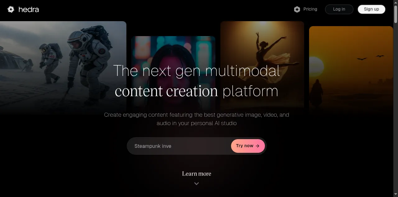 Preview of hedra.com