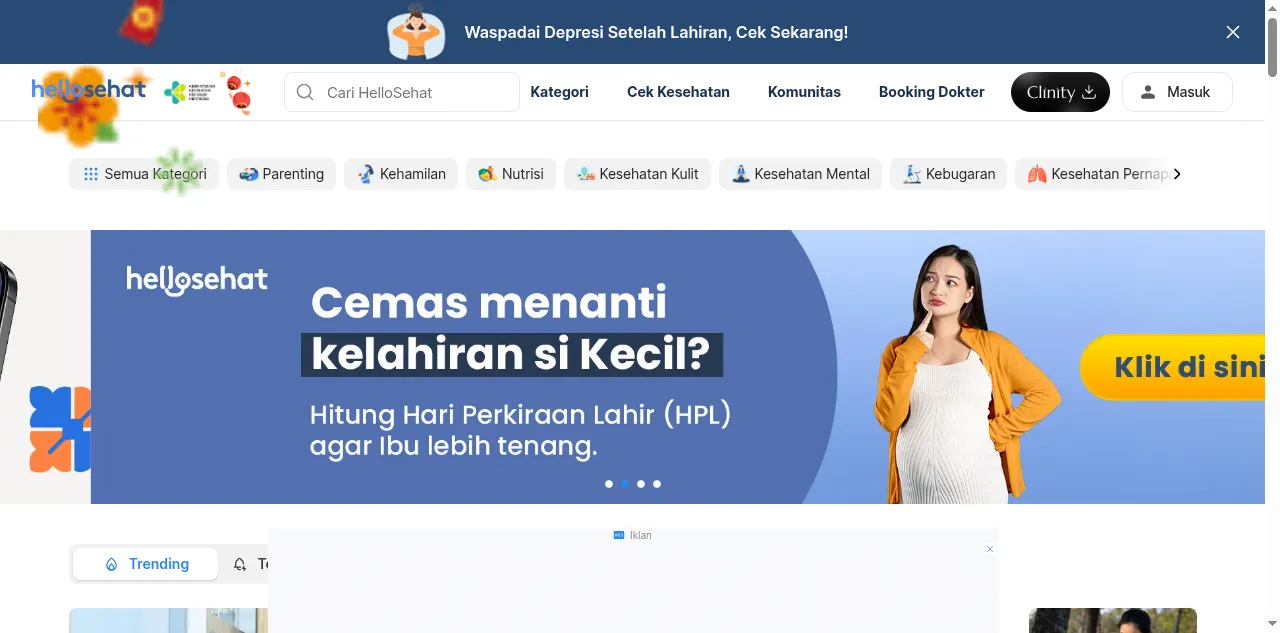Preview of hellosehat.com