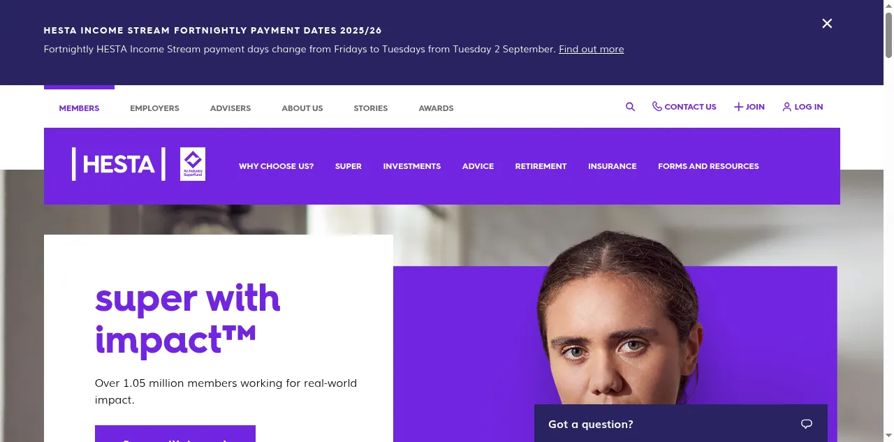 Preview of hesta.com.au