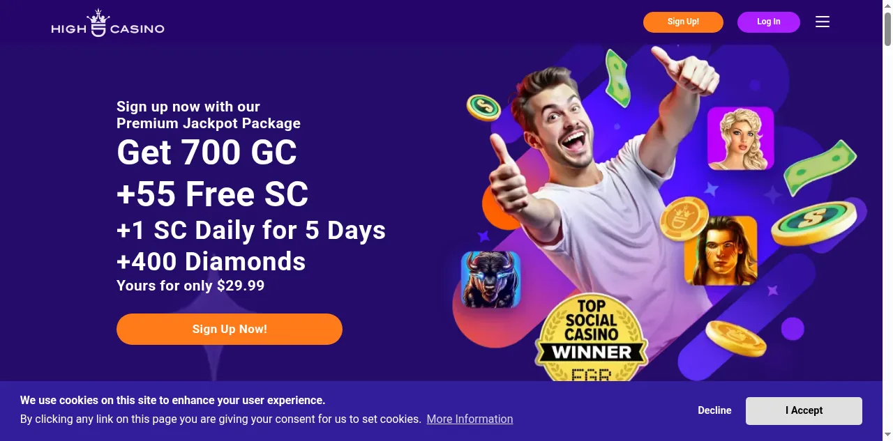 Preview of high5casino.com