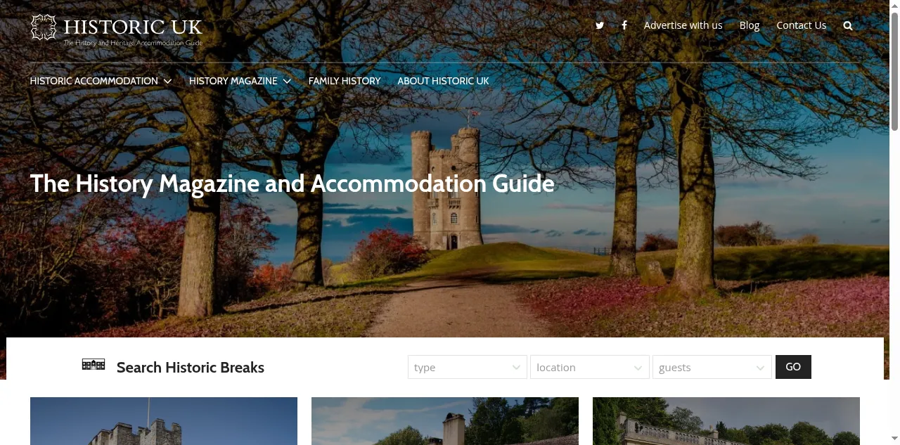 Preview of historic-uk.com
