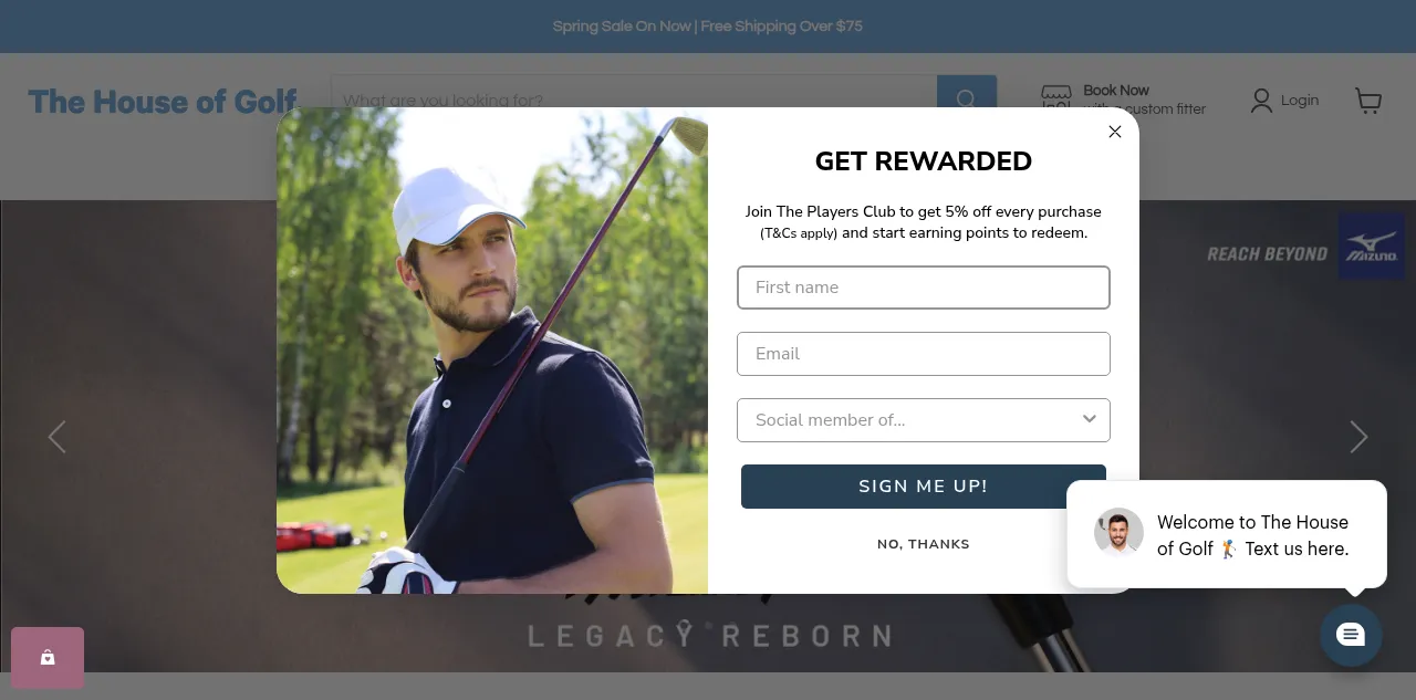Preview of houseofgolf.com.au