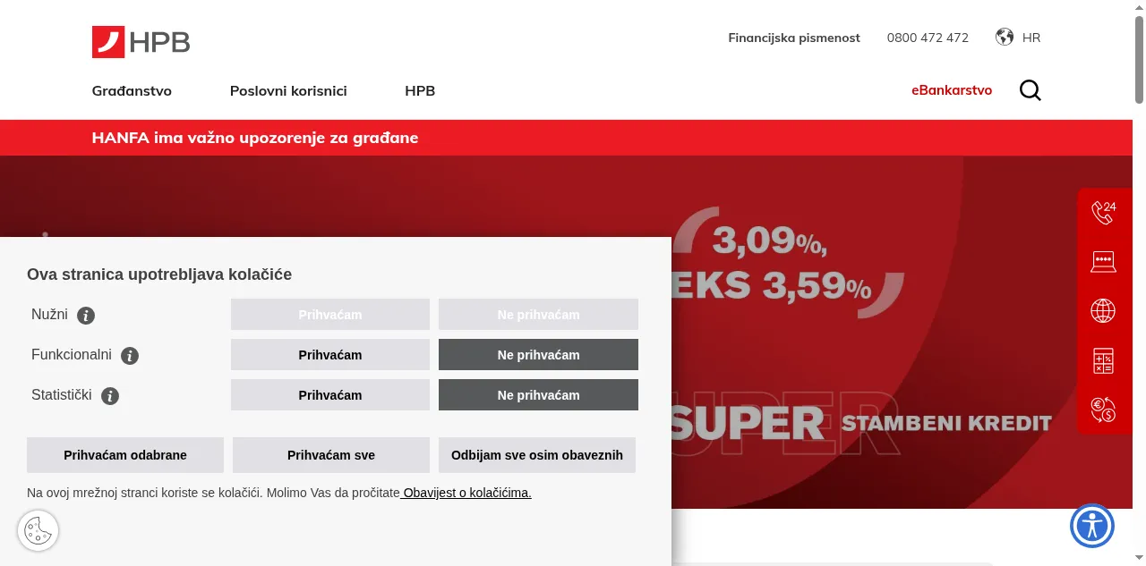 Preview of hpb.hr