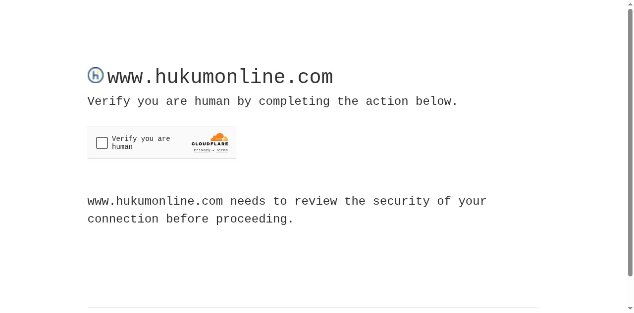 Preview of hukumonline.com