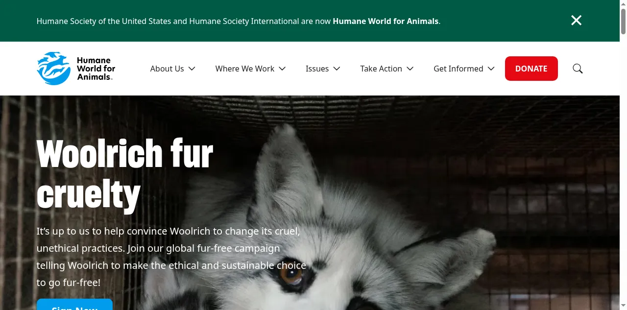 Preview of humaneworld.org