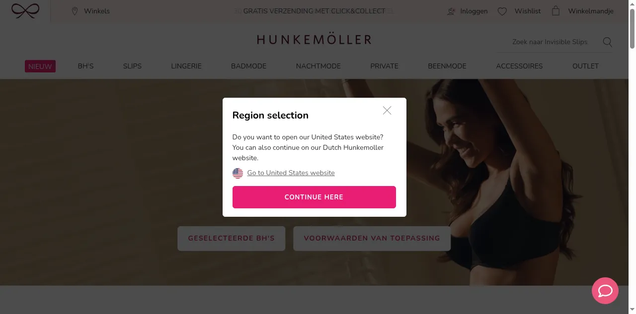 Preview of hunkemoller.nl