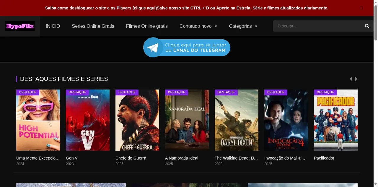 Preview of hypeflix.biz