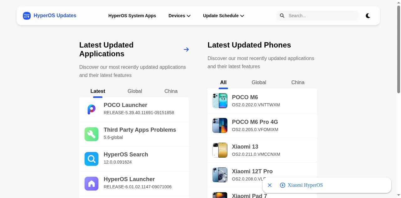 Preview of hyperosupdates.com