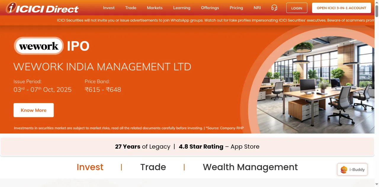 Preview of icicidirect.com
