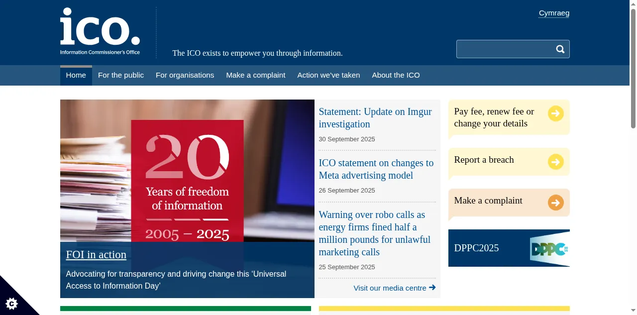 Preview of ico.org.uk