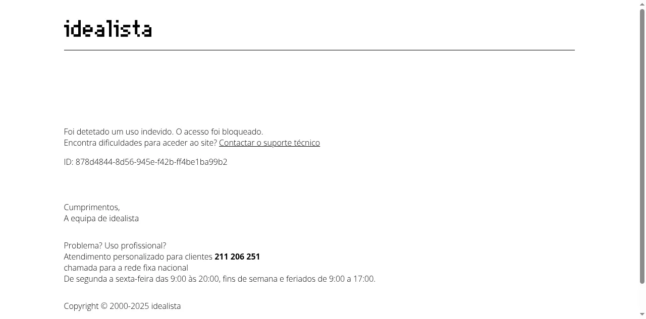 Preview of idealista.pt