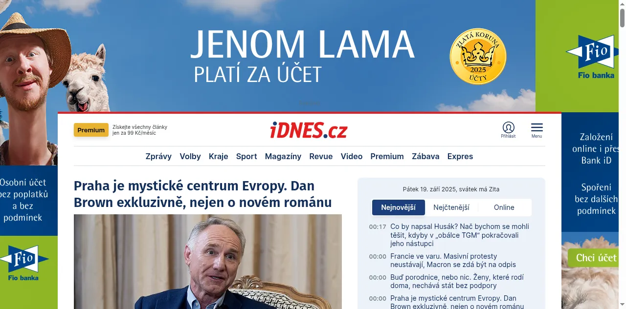 Preview of idnes.cz