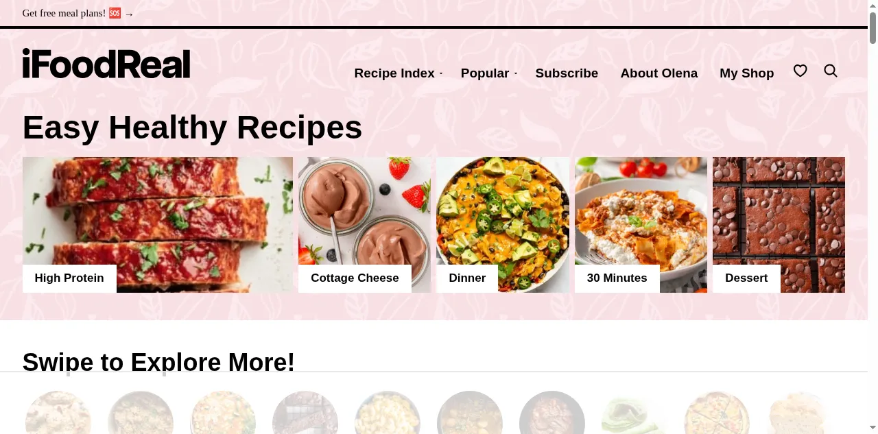 Preview of ifoodreal.com