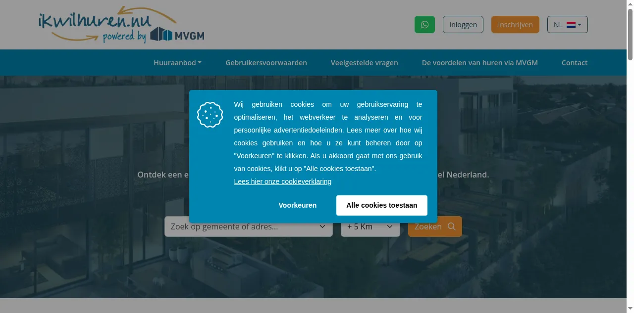 Preview of ikwilhuren.nu