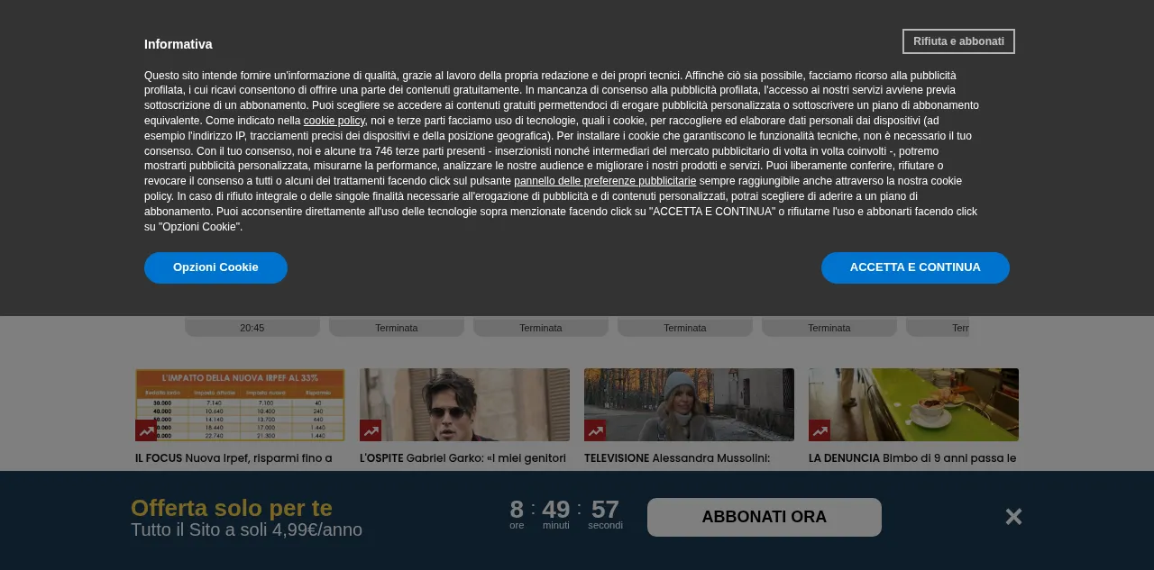 Preview of ilmessaggero.it