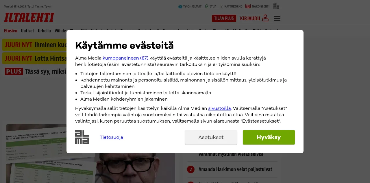 Preview of iltalehti.fi