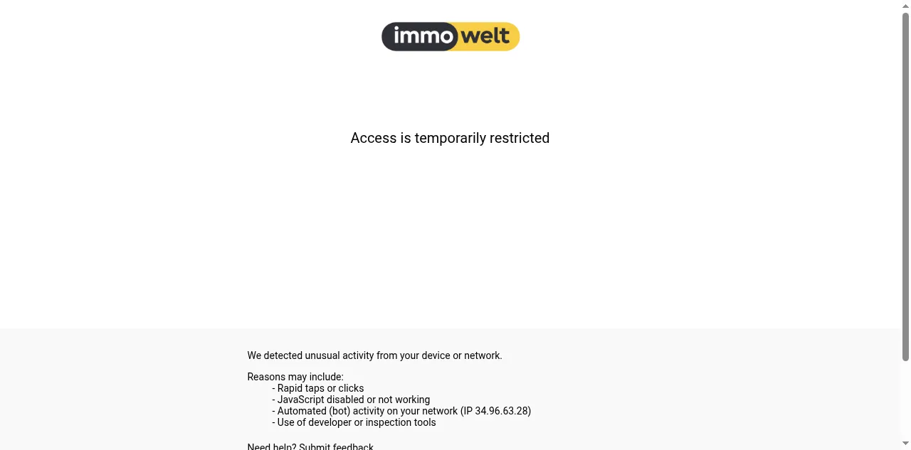 Preview of immonet.de