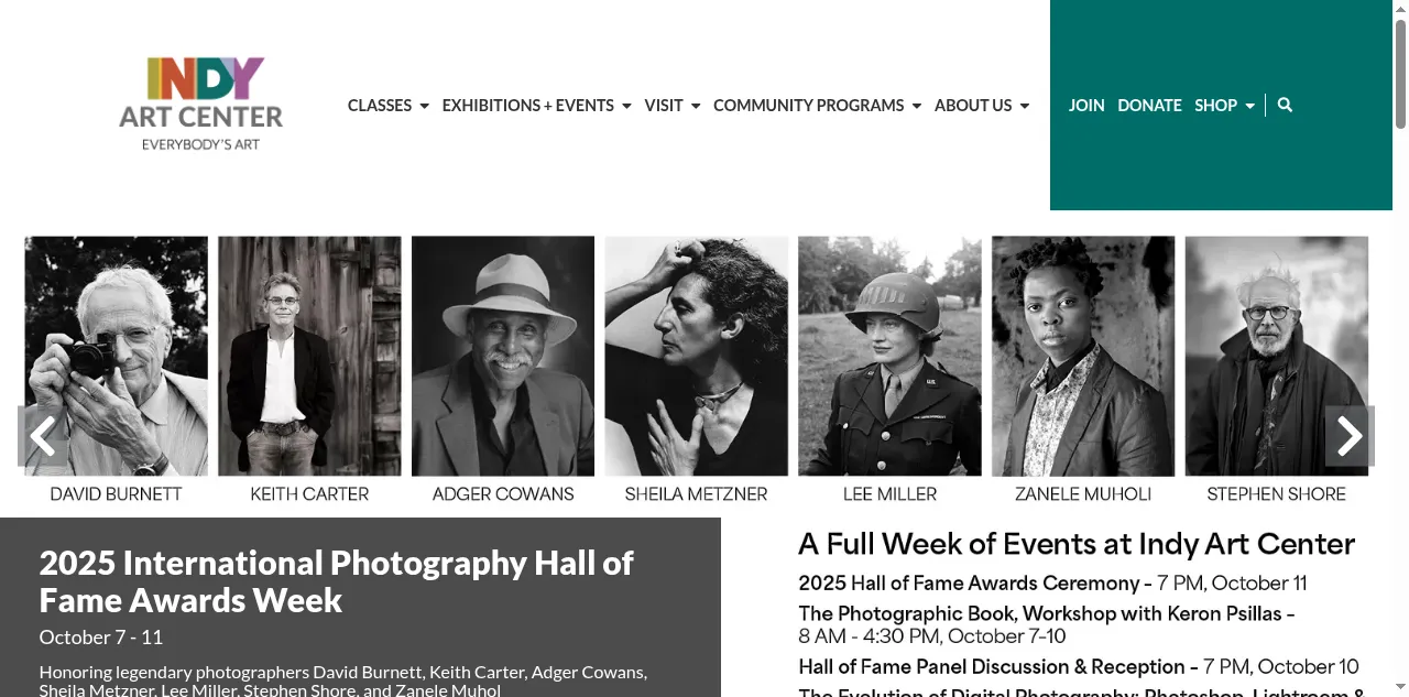 Preview of indyartcenter.org