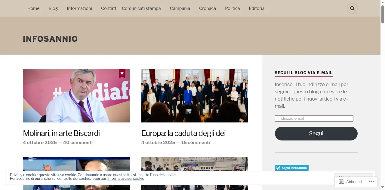 Preview of infosannio.com