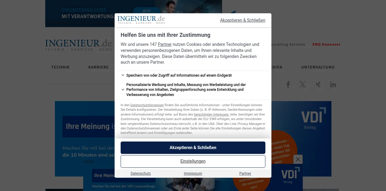 Preview of ingenieur.de