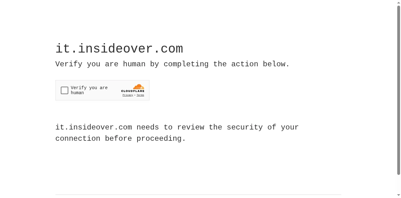 Preview of insideover.com
