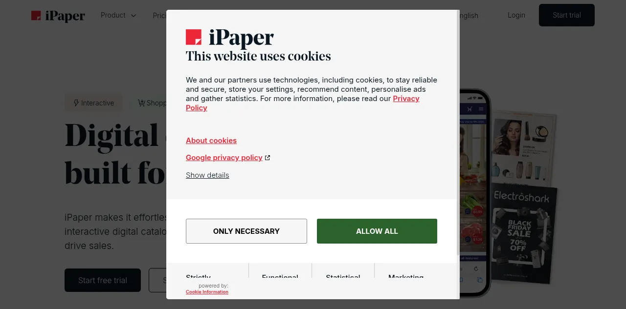 Preview of ipaper.io
