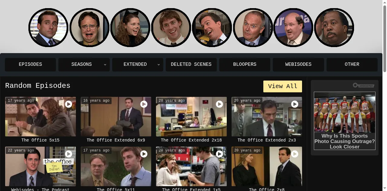Preview of iwatchtheoffice.cc