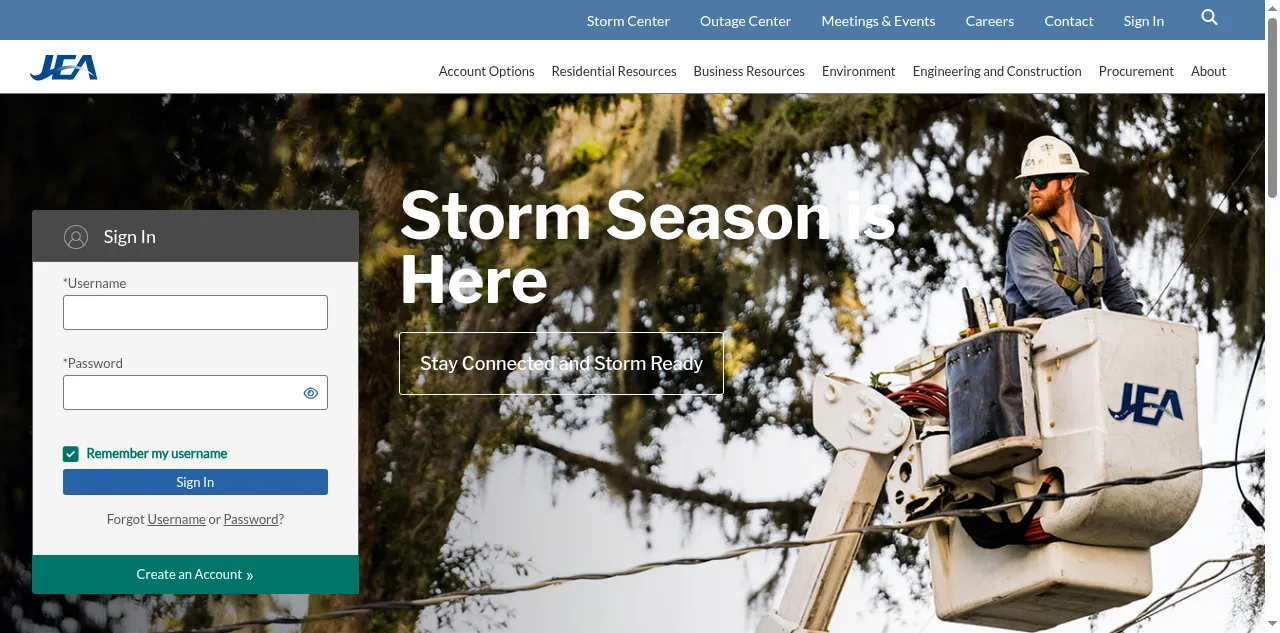 Preview of jea.com