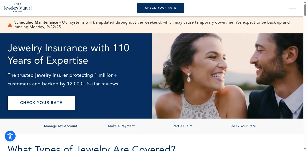 Preview of jewelersmutual.com