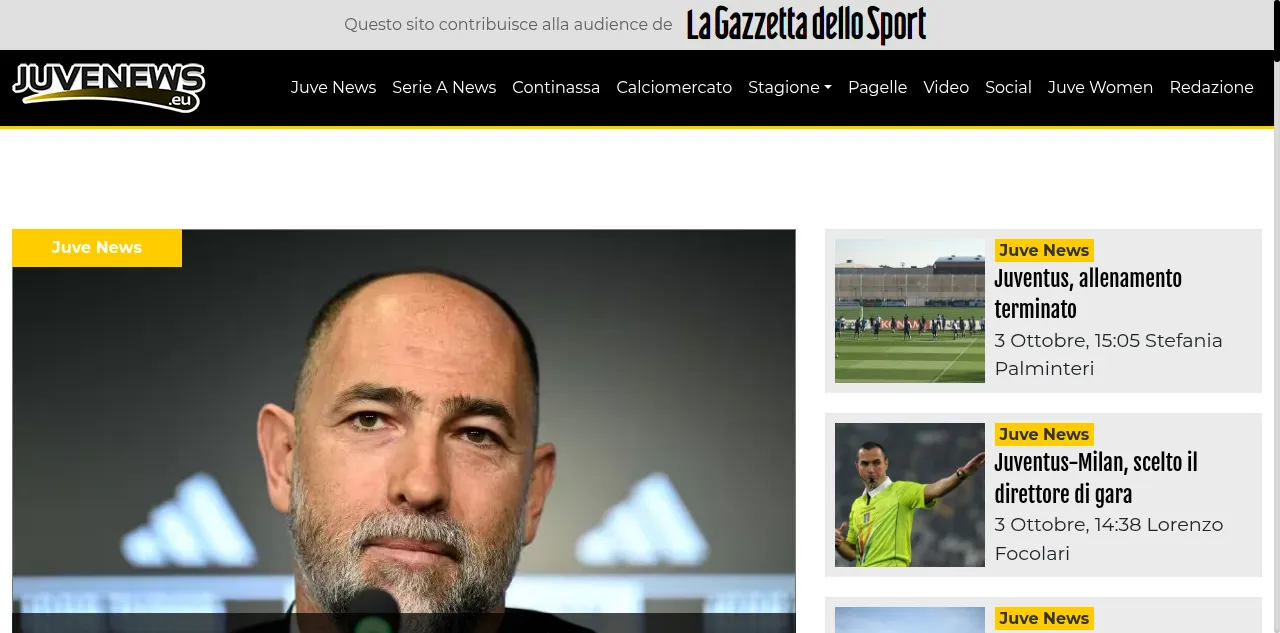 Preview of juvenews.eu