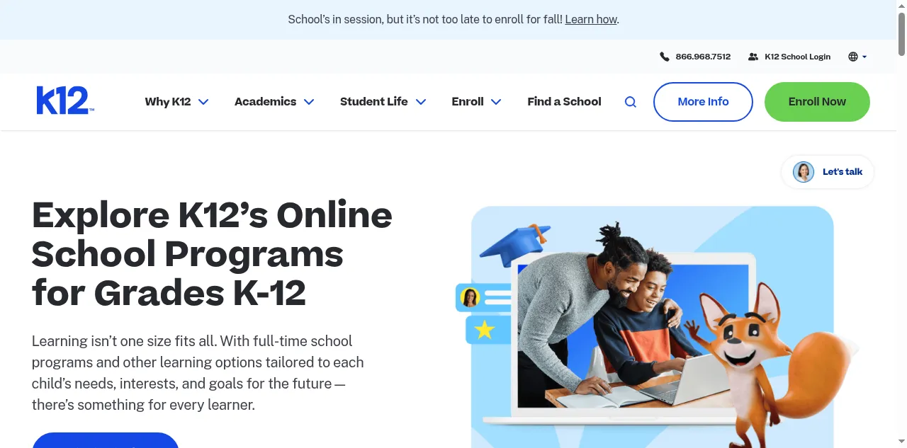 Preview of k12.com