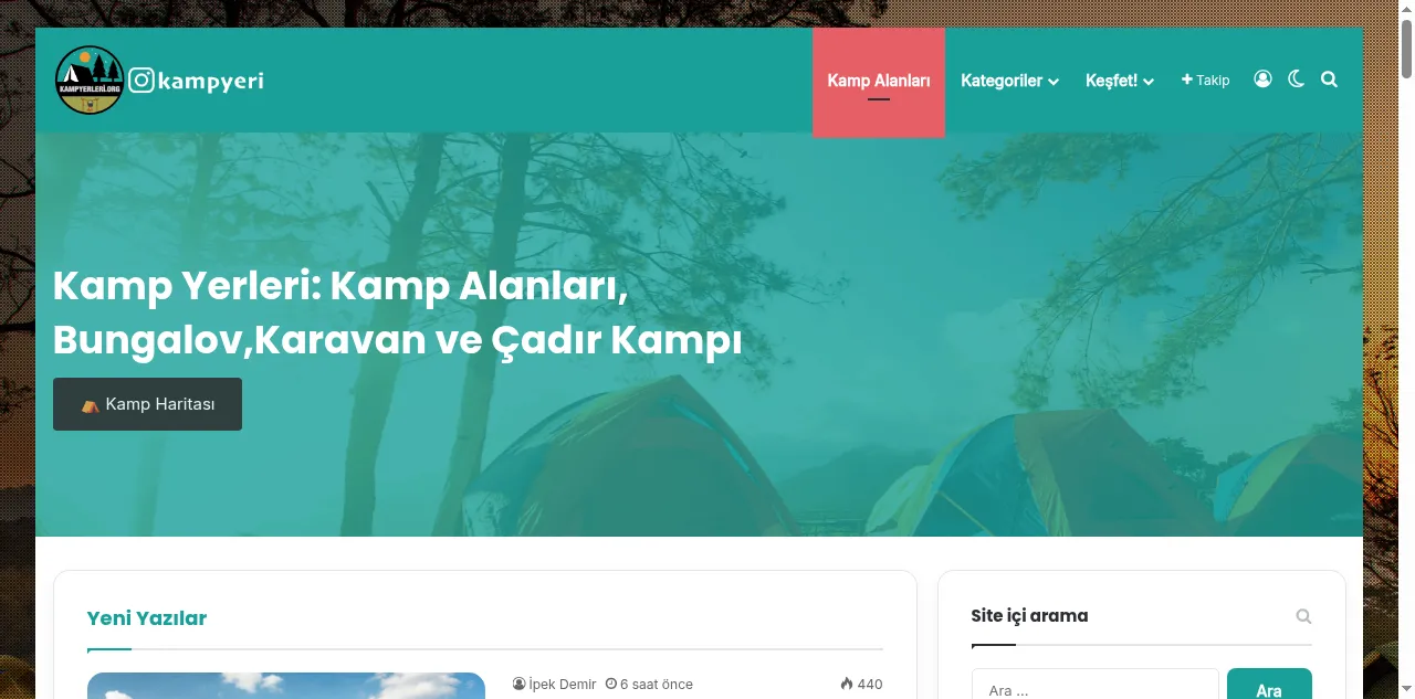 Preview of kampyerleri.org