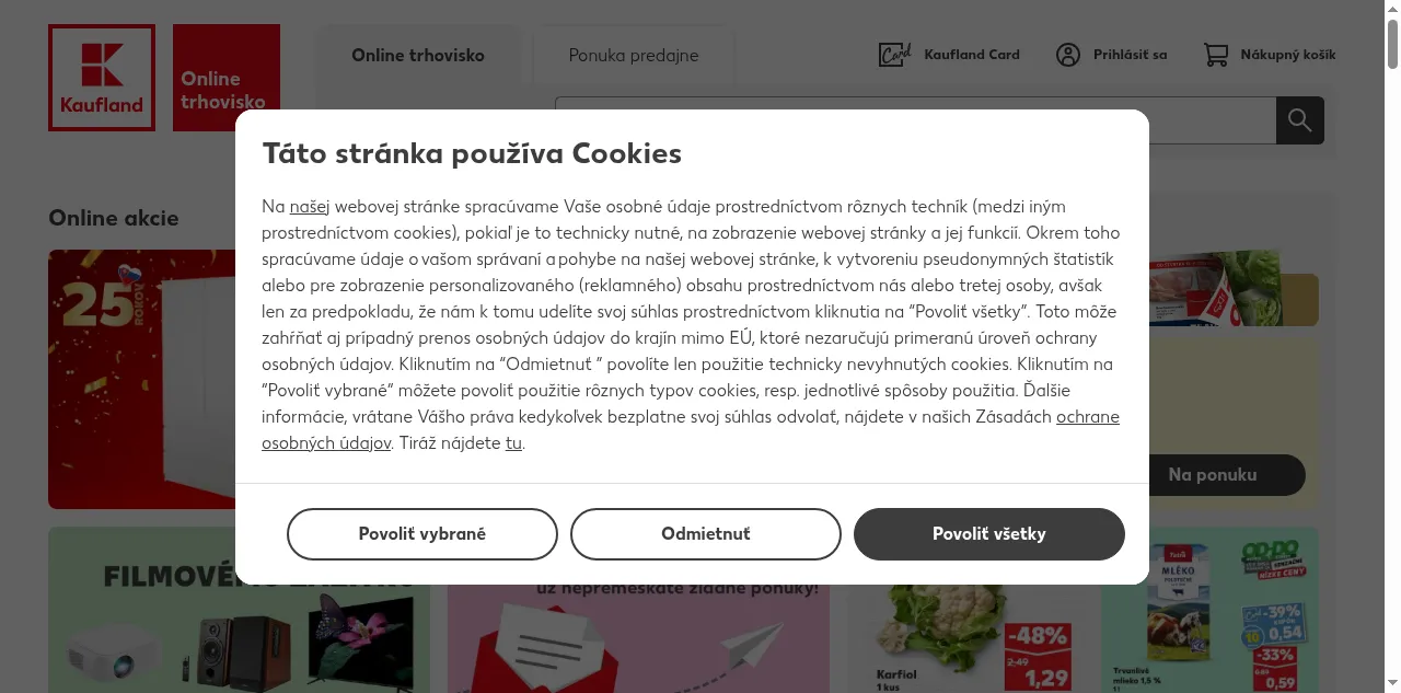 Preview of kaufland.sk