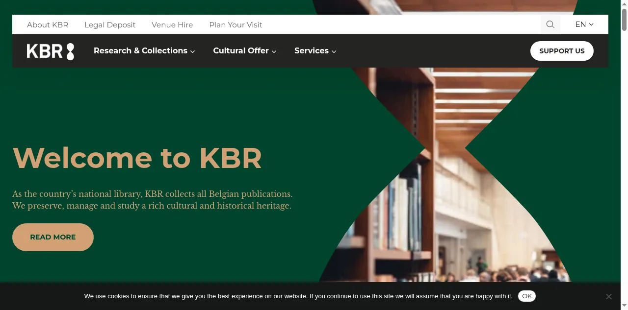 Preview of kbr.be