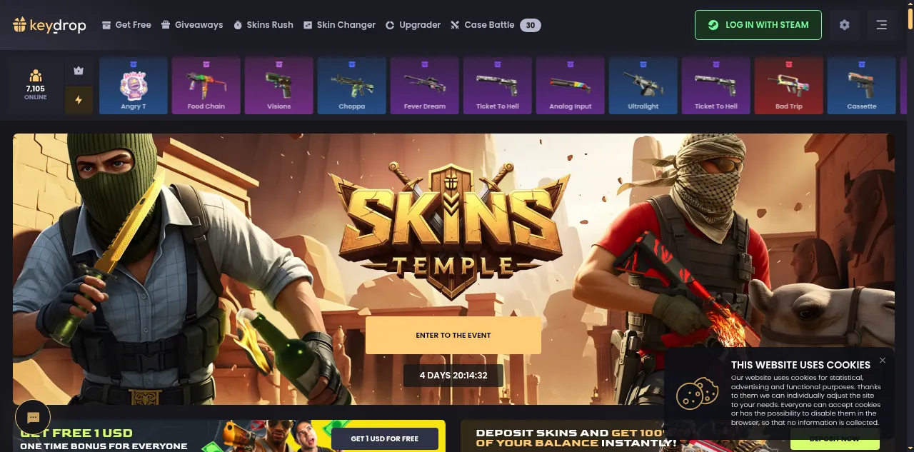 Preview of keydrop.com