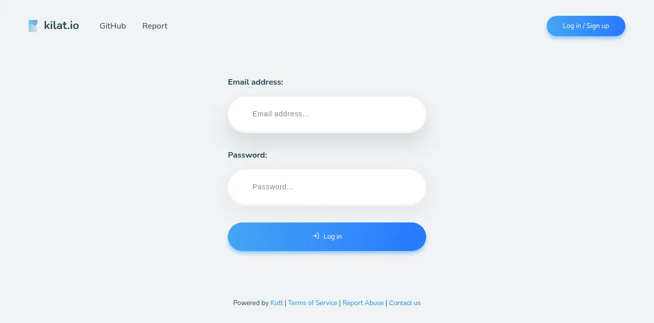Preview of kilat.io