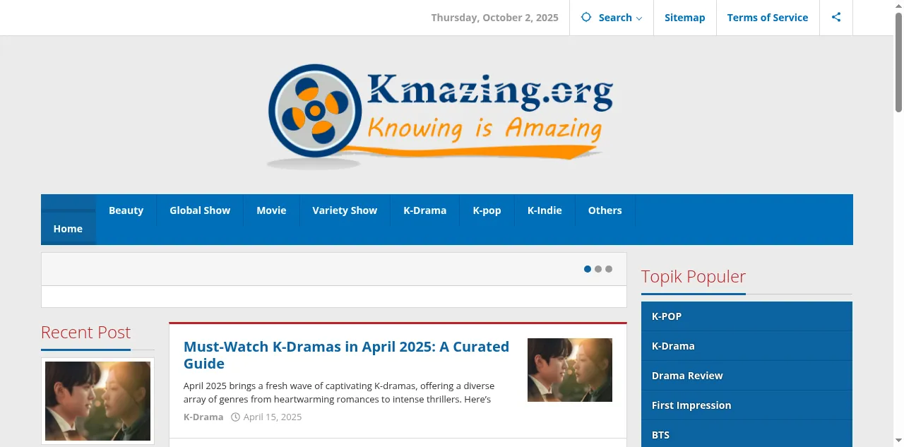 Preview of kmazing.org