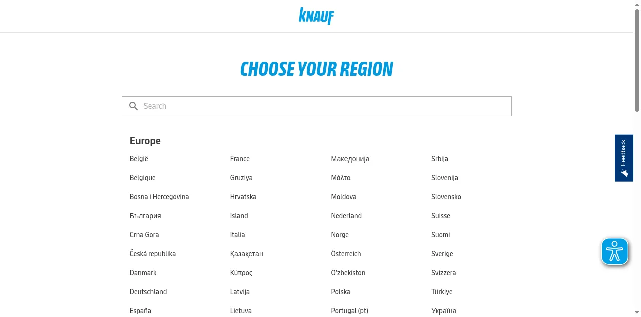 Preview of knauf.com