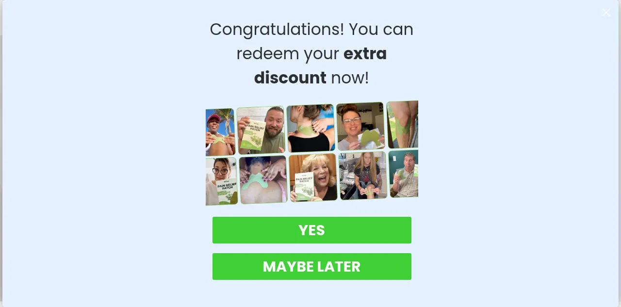 Preview of kneecarepatch.com