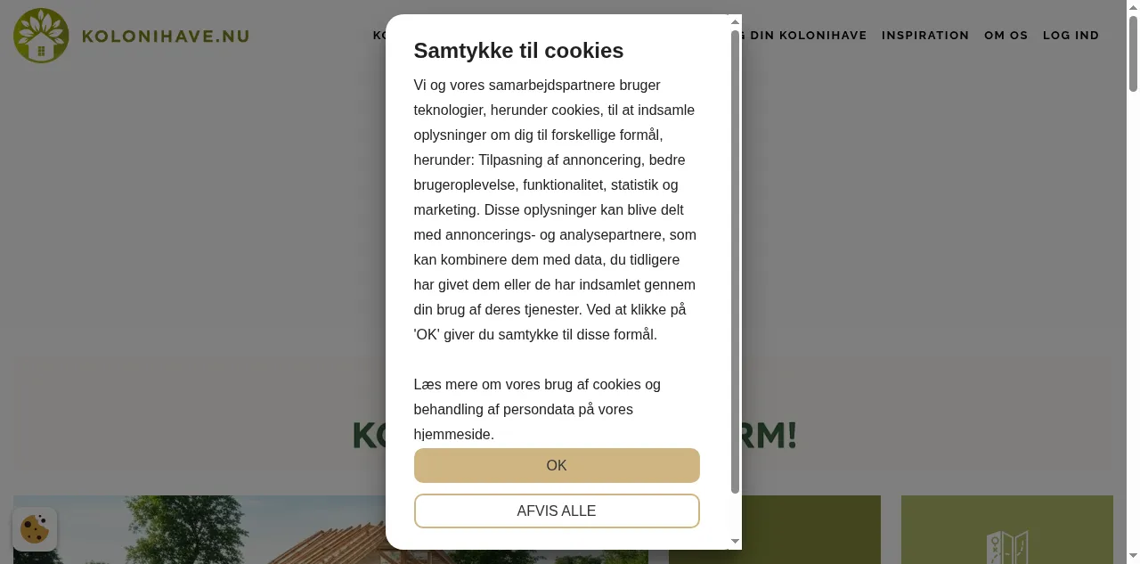 Preview of kolonihave.nu