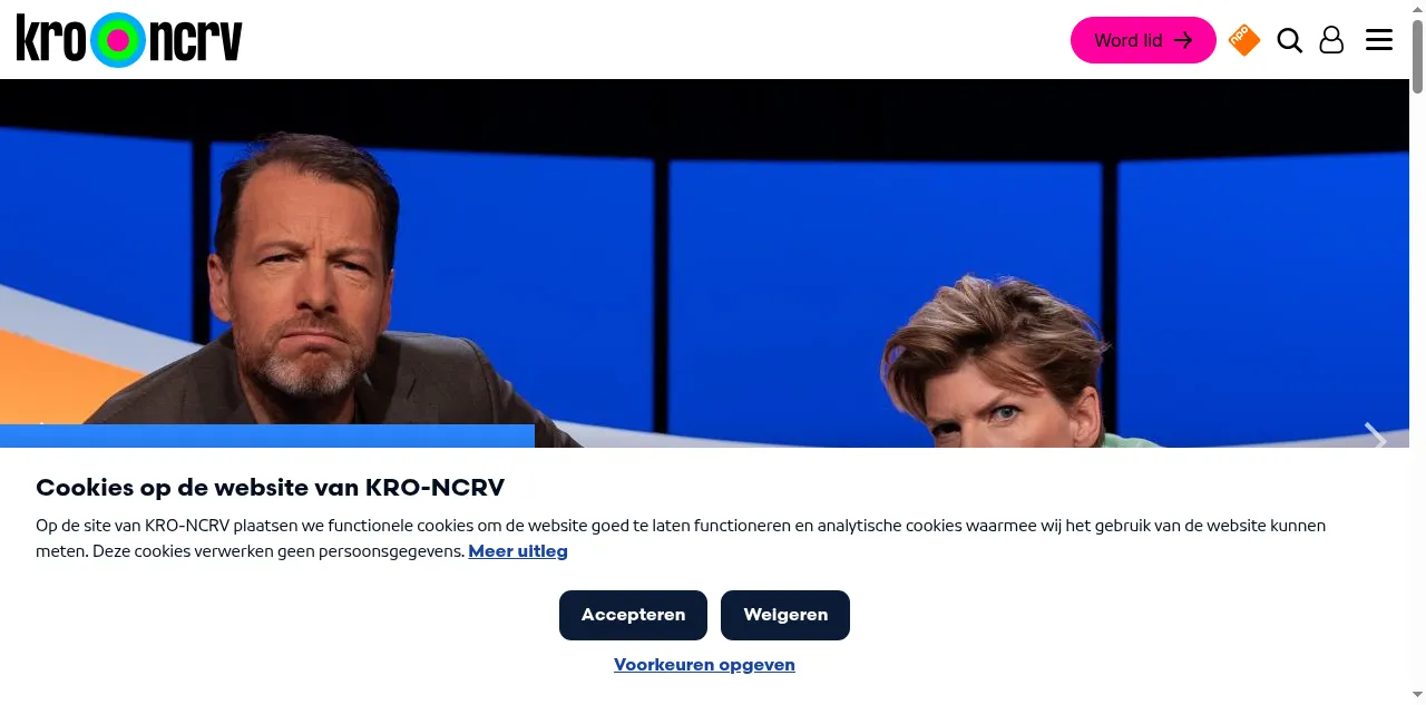 Preview of kro-ncrv.nl