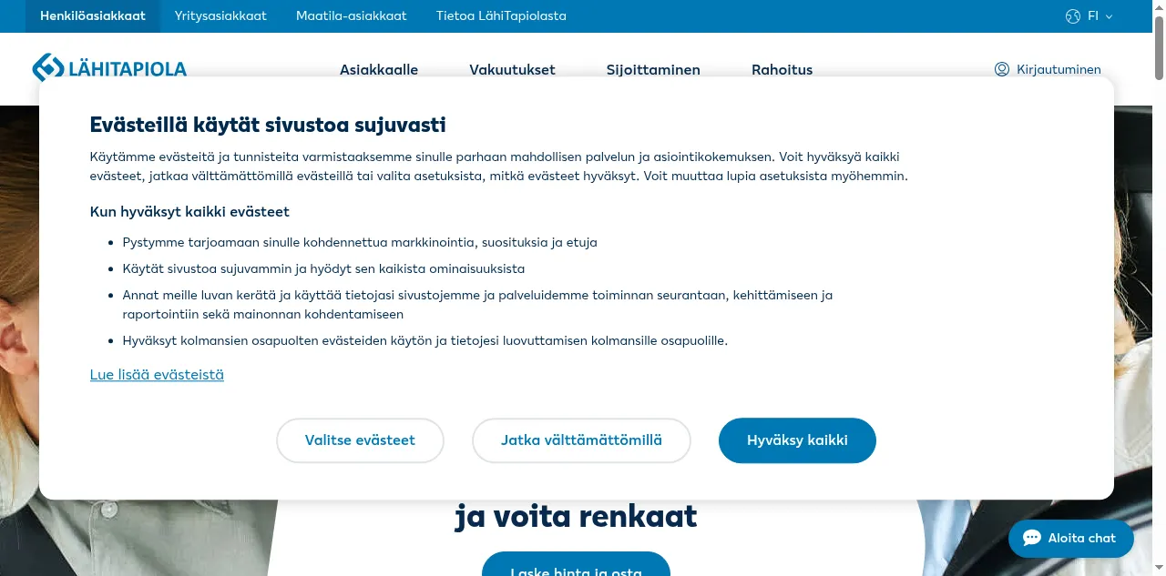 Preview of lahitapiola.fi