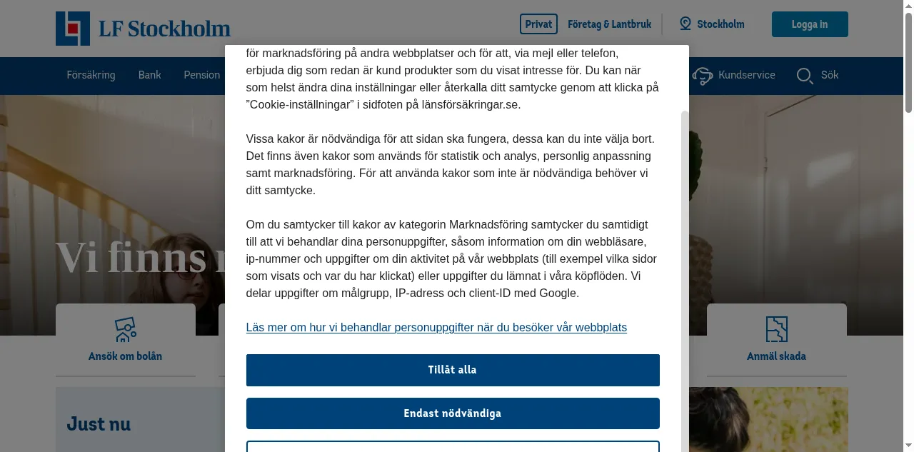 Preview of lansforsakringar.se