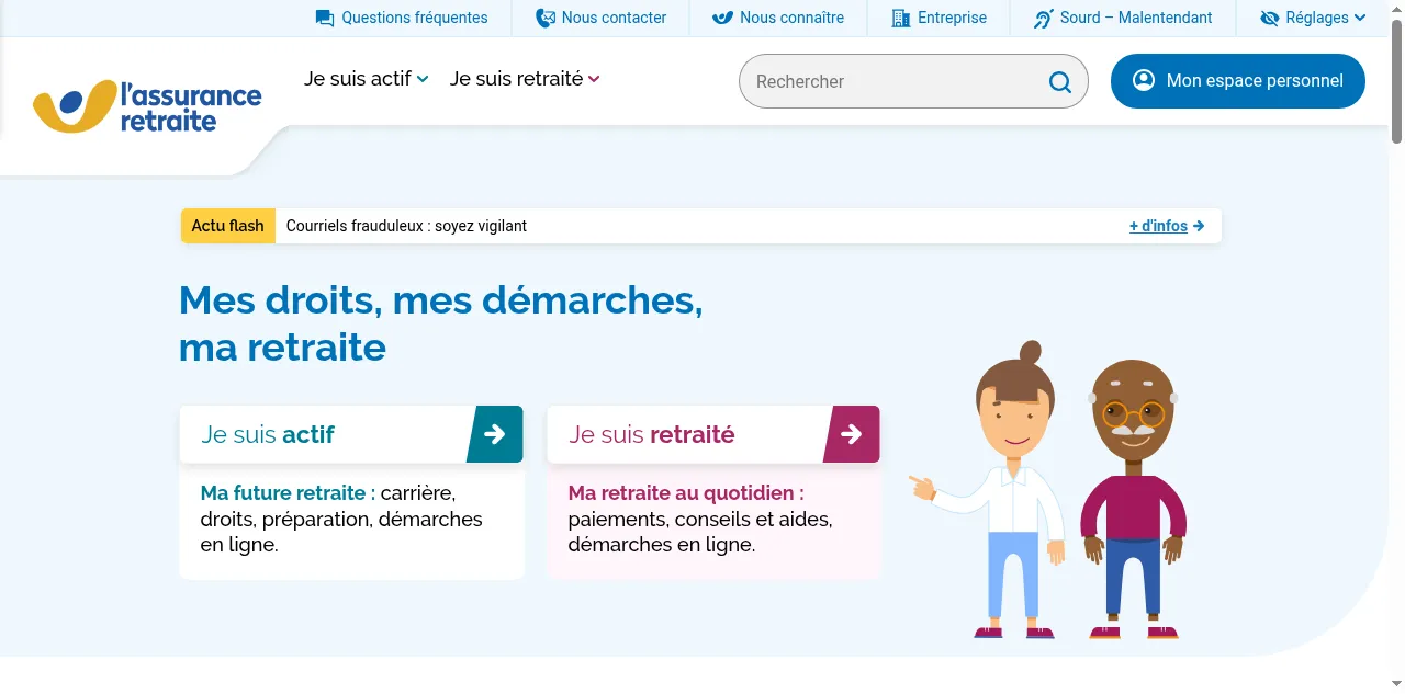 Preview of lassuranceretraite.fr